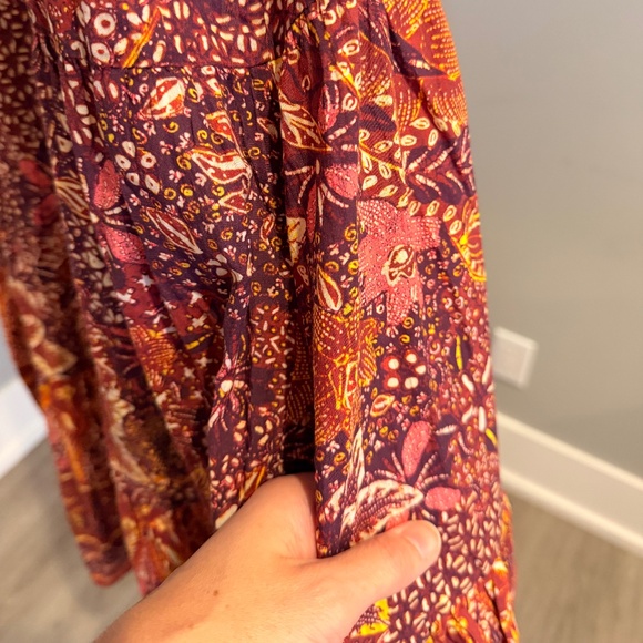 ULLA JOHNSON Darling Print Tiered Flowy Dress Sz 6 NWT $420!! - Picture 4 of 7